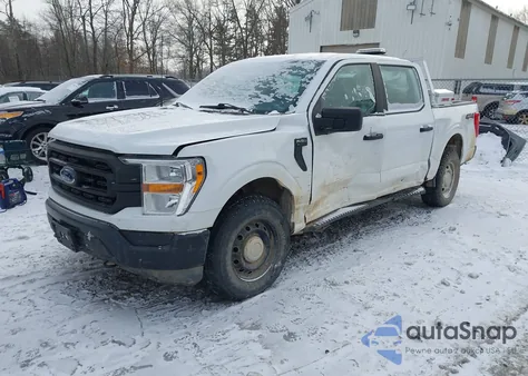 2021 Ford F-150 Xl из США, поврежденный, VIN 1FTEW1EB5MFB64707